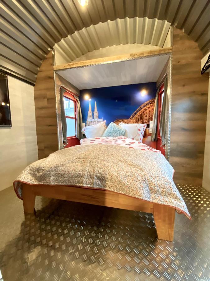 Gleis 2, Waggon Mit Ofen, Optional Mit Whirlpool Und Sauna Dahlem (Euskirchen) Exterior foto