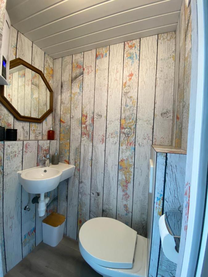 Gleis 2, Waggon Mit Ofen, Optional Mit Whirlpool Und Sauna Dahlem (Euskirchen) Exterior foto